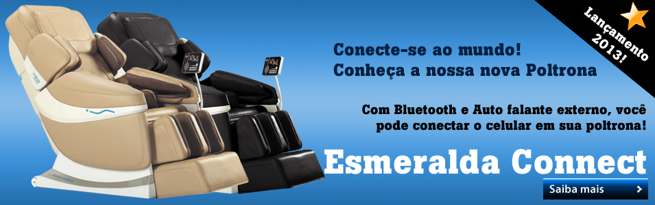 Poltrona Massageadora Esmeralda Connect